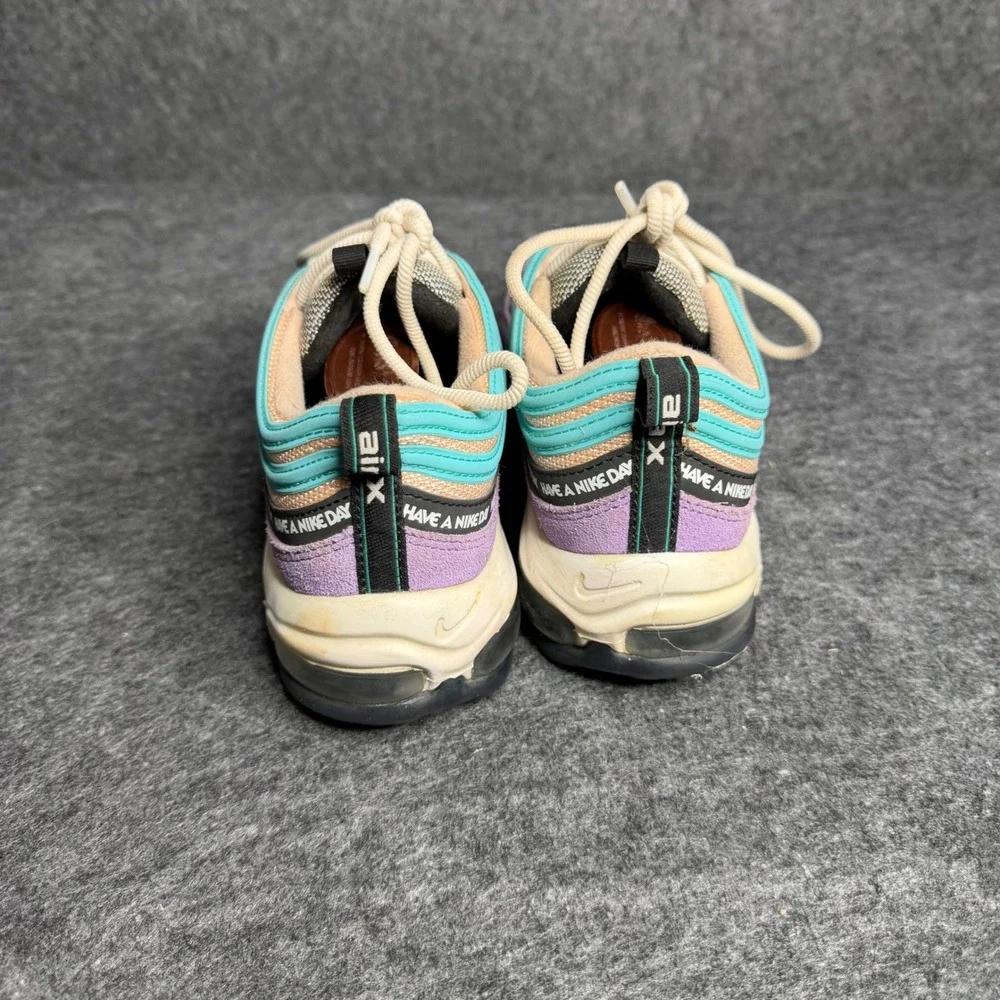 Nike Air Max 97 Have A‎ Nike Day Space Purple Aqua BQ9130-500 Mens Size 8